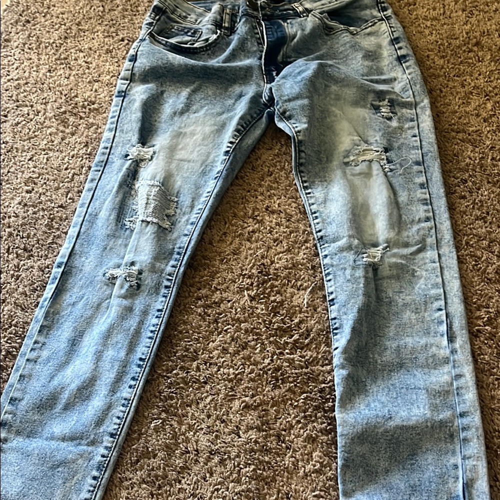 Pauw Amsterdam Light Blue Skinny Jeans